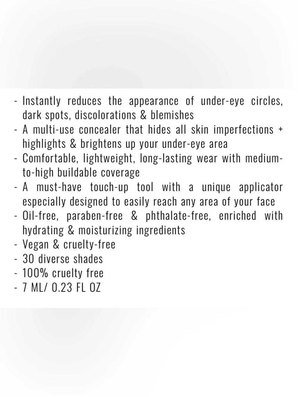 IL MAKIAGE F*CK I’M FLAWLESS Multi-use Perfecting Concealer, #09 color